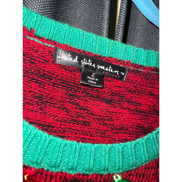 Ugly Christmas Sweater Xmas Size Large - Picture 2 of 3